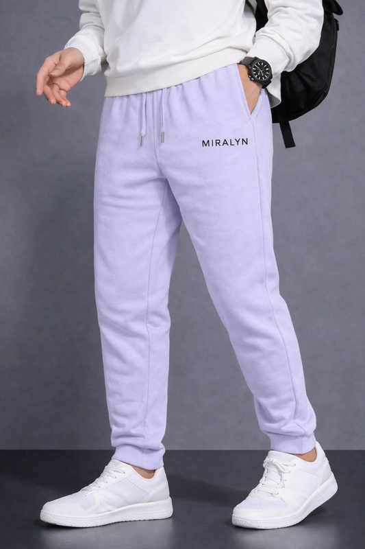 Classic Comfort Unisex Joggers | Quiet Motion Collection | Lilac Drift Lavender