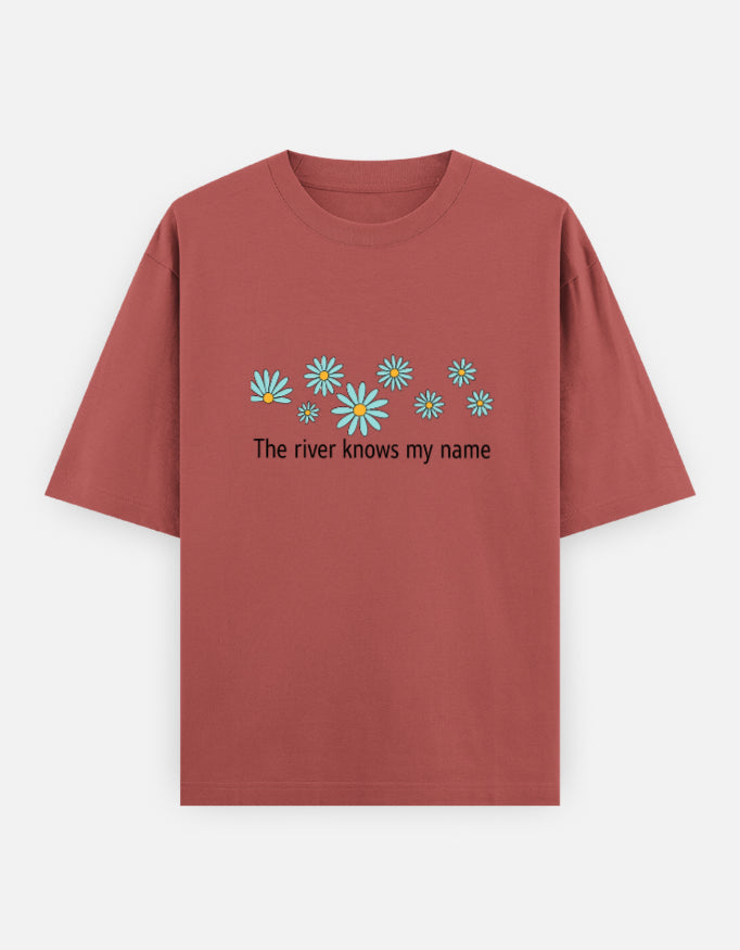 The River Knows My Name| Unisex Oversized Classic T-Shirt| Wander Escape Collection