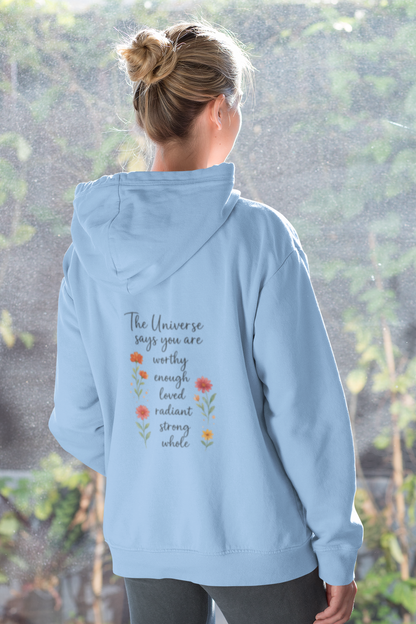 Universe says | Unisex Hoodie | Echo Collection