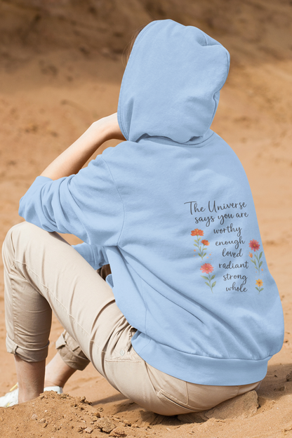Universe says | Unisex Hoodie | Echo Collection