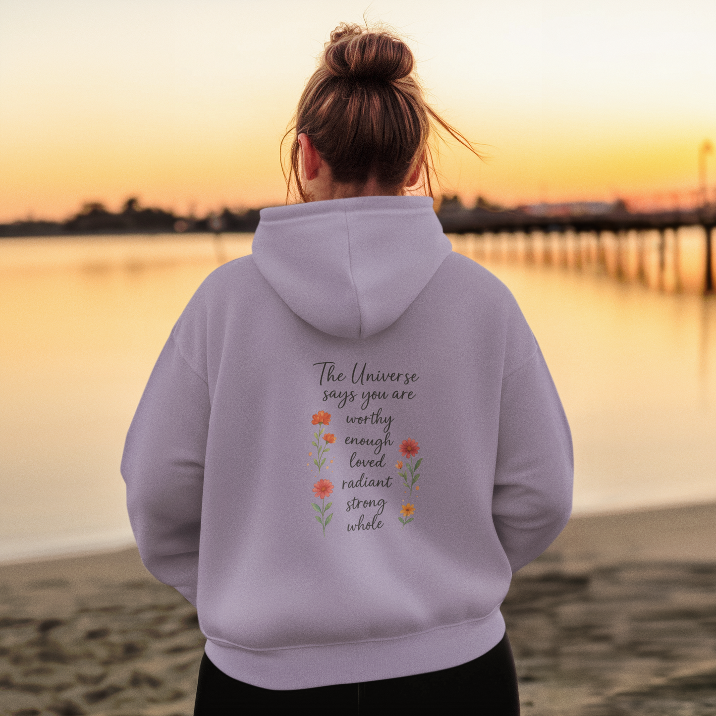 Universe says | Unisex Hoodie | Echo Collection