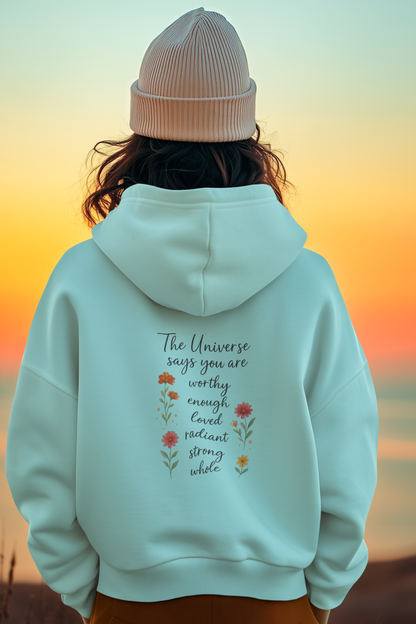 Universe says | Unisex Hoodie | Echo Collection