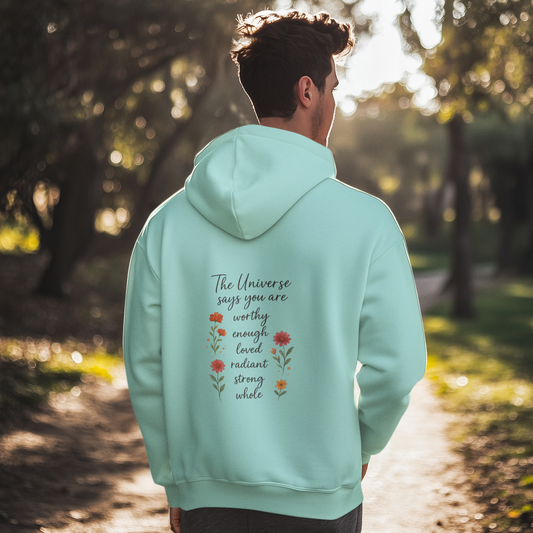 Universe says | Unisex Hoodie | Echo Collection
