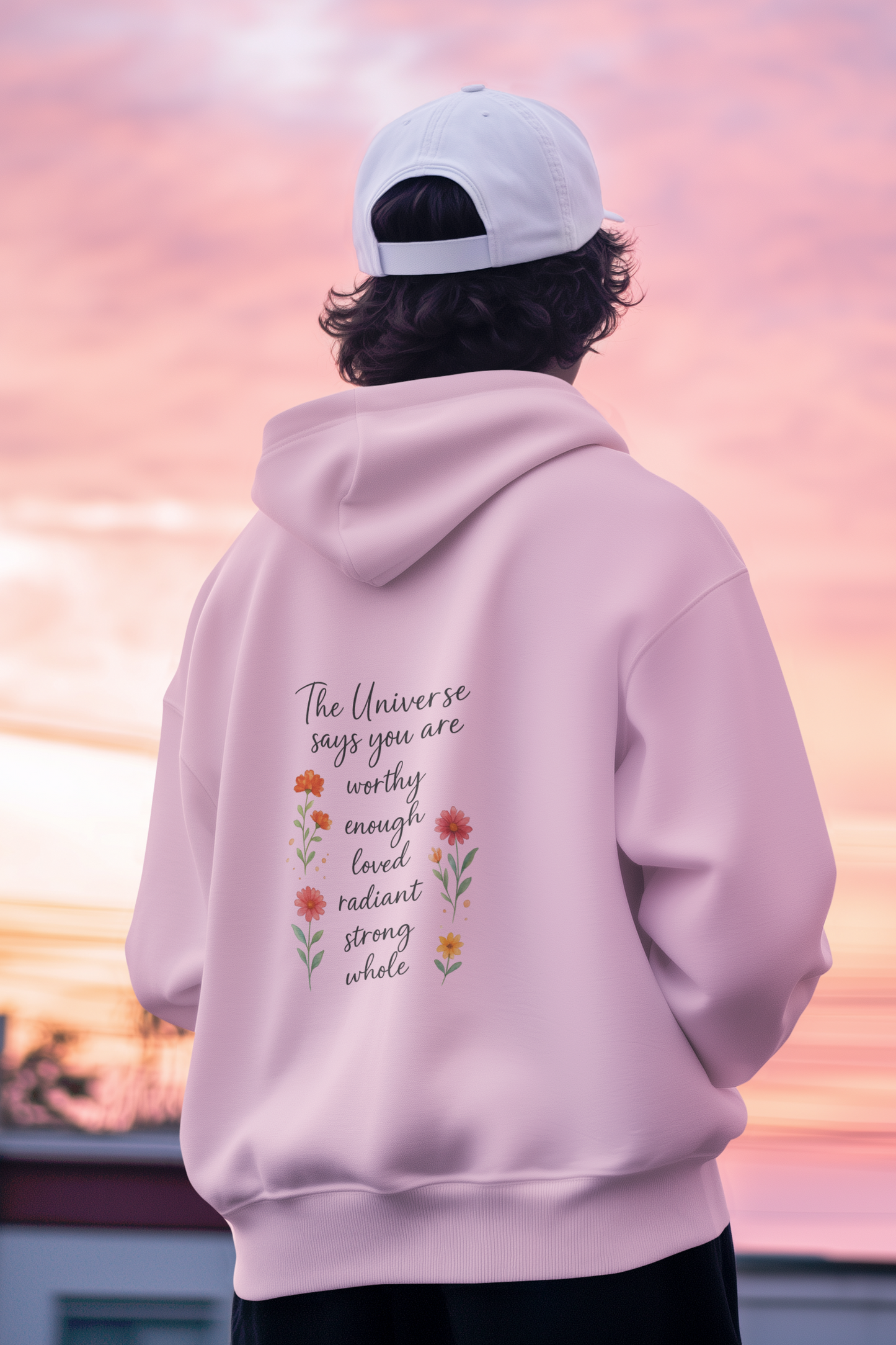 Universe says | Unisex Hoodie | Echo Collection