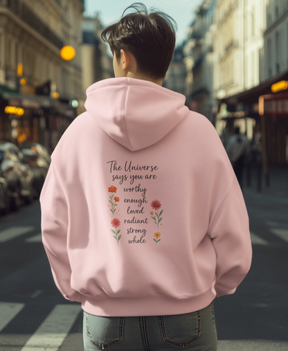 Universe says | Unisex Hoodie | Echo Collection