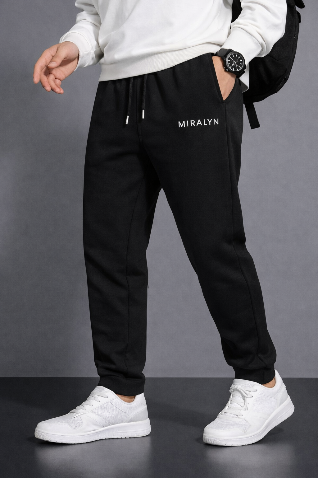 Classic Comfort Unisex Joggers | Quiet Motion Collection | Inkwell Black