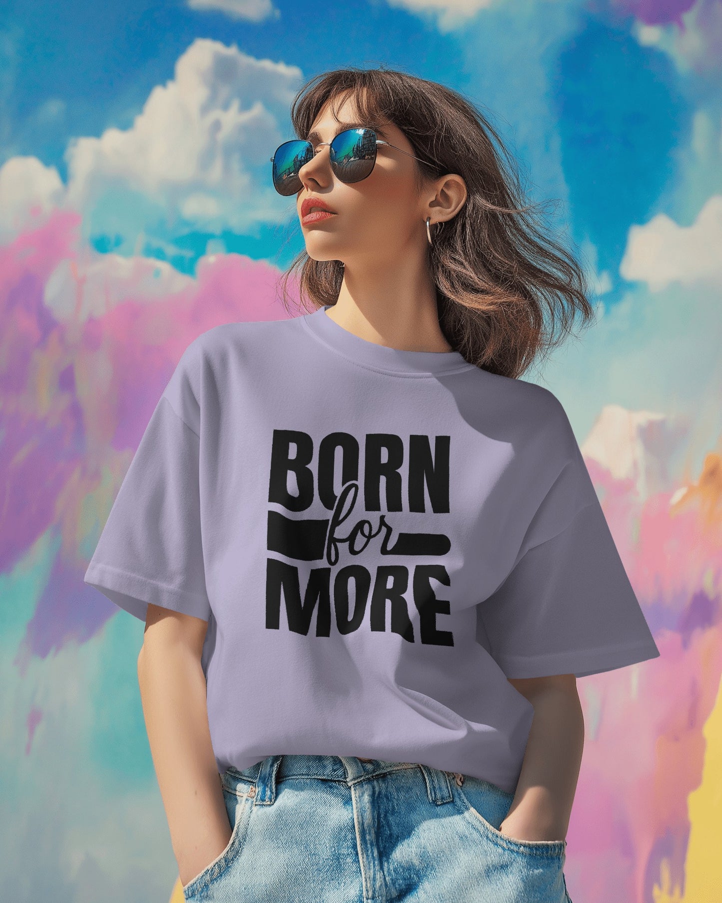 Born for More |Unisex Elevated Premium Cotton T-Shirt| Lumina Collection
