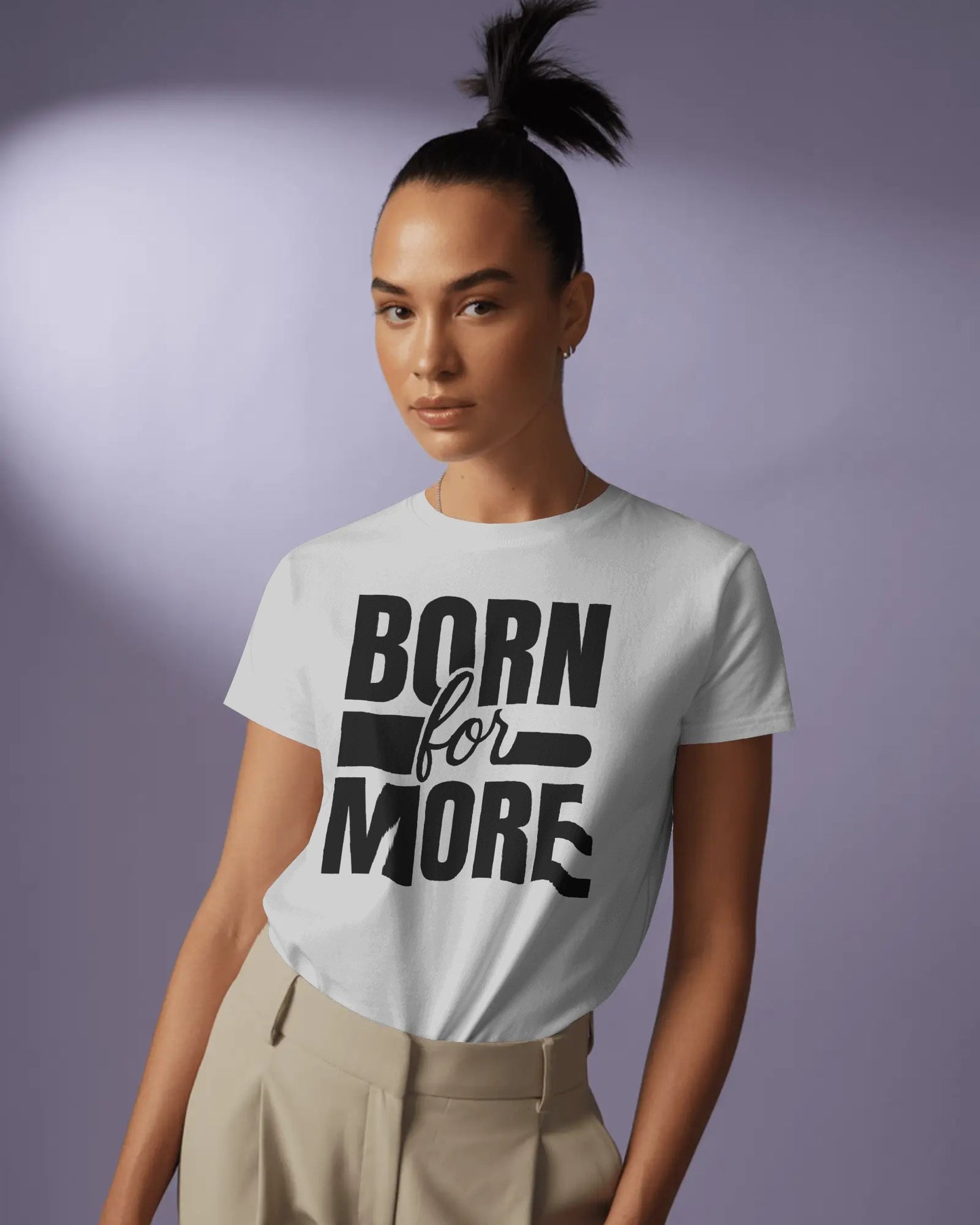 Born for More |Unisex Elevated Premium Cotton T-Shirt| Lumina Collection