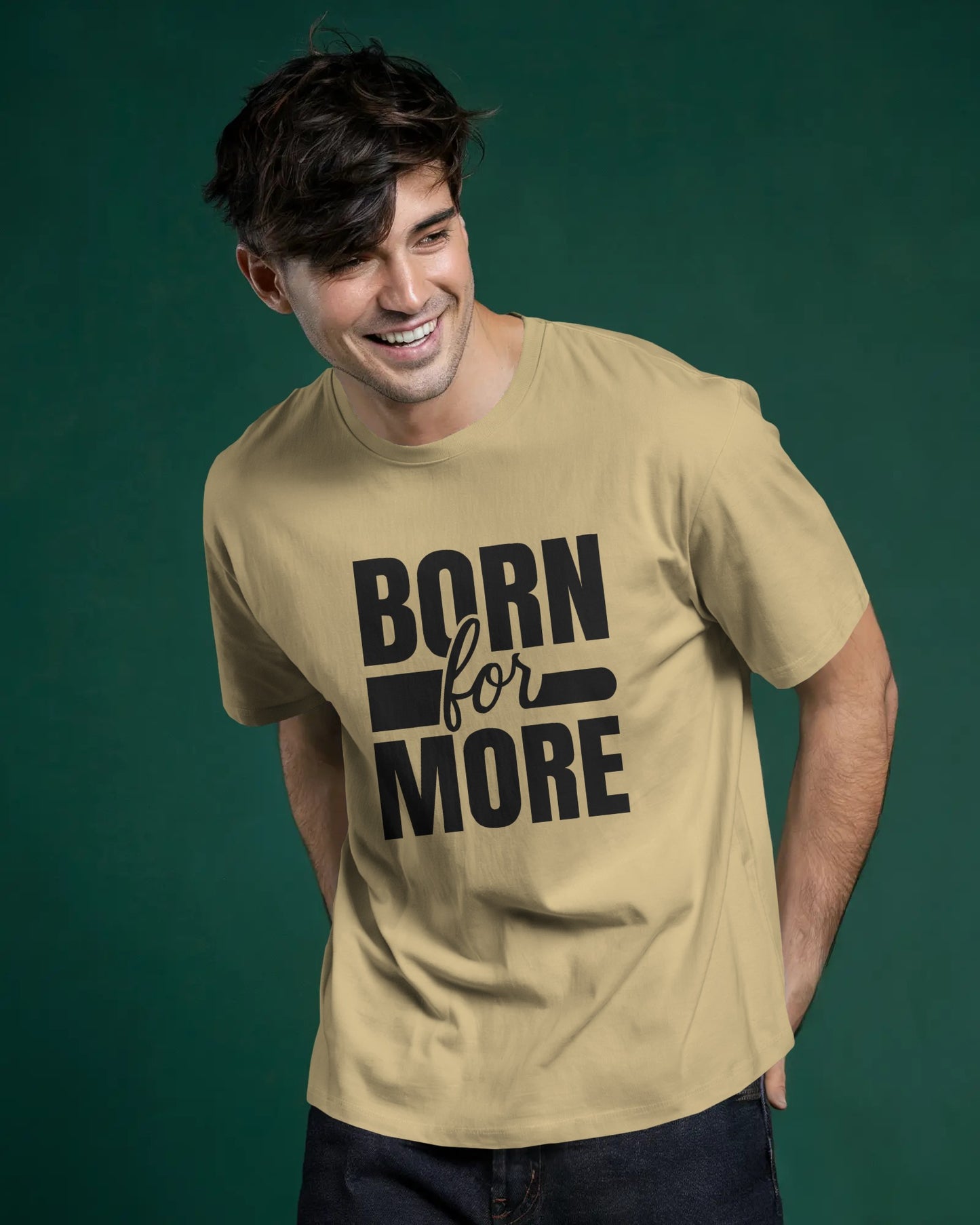 Born for More |Unisex Elevated Premium Cotton T-Shirt| Lumina Collection