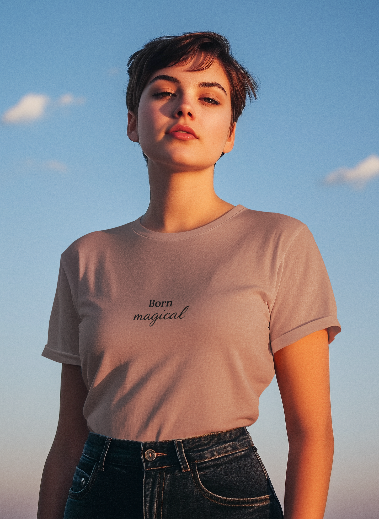 Born Magical |Unisex Classic Crew T-Shirt| Healing Escape Collection