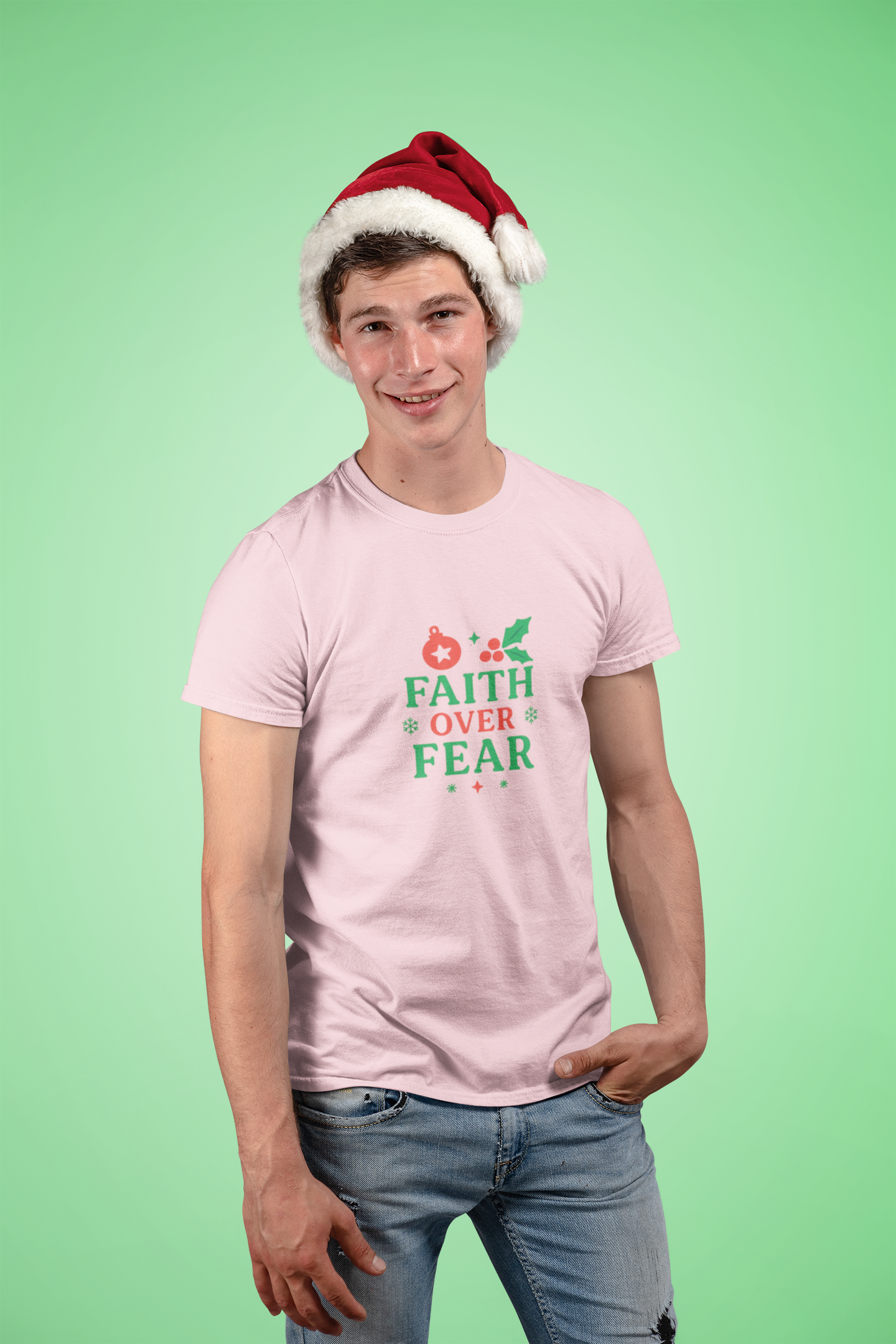 Faith Over Fear | Unisex Classic Crew T-Shirt | Healing Collection