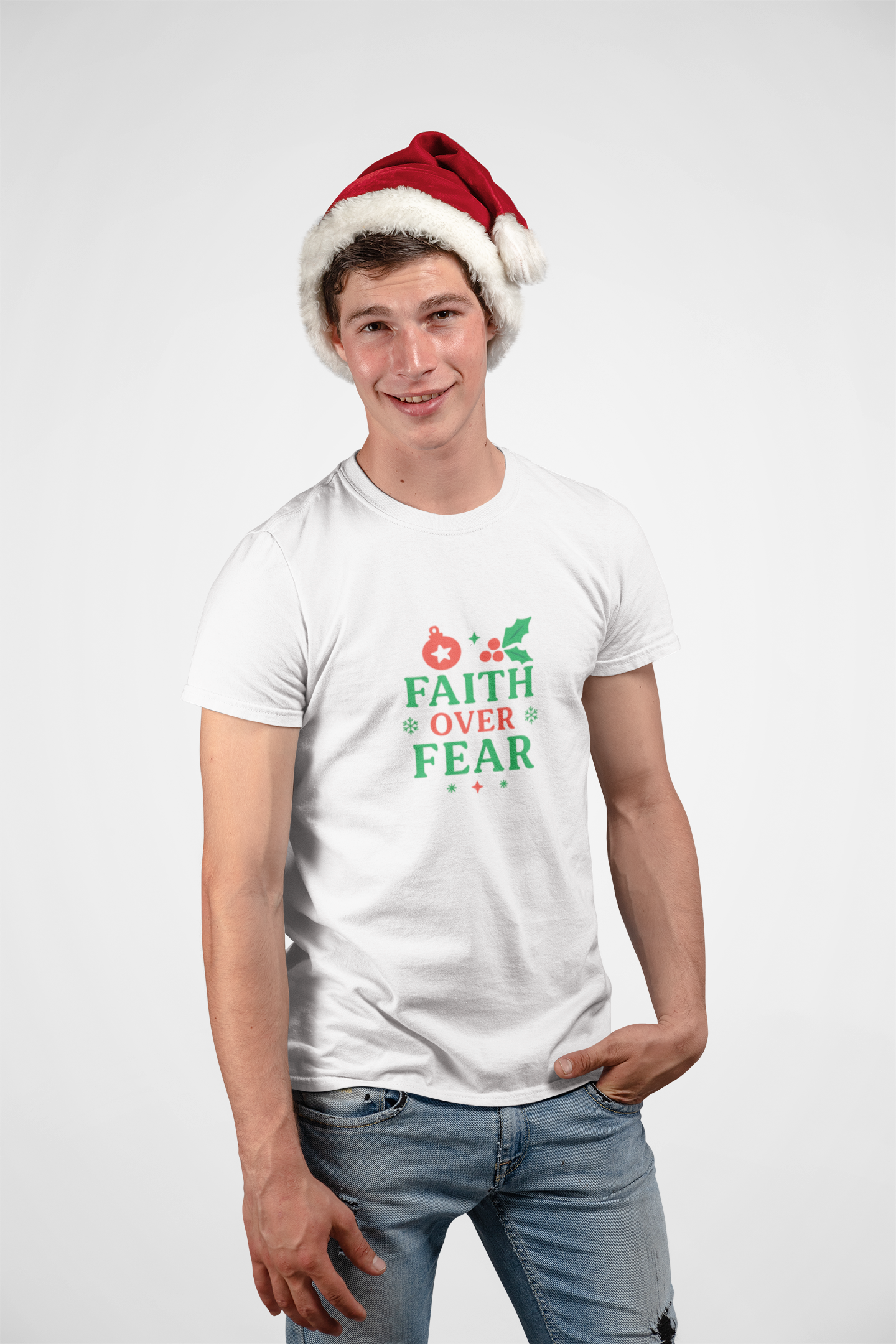 Faith Over Fear | Unisex Classic Crew T-Shirt | Healing Collection