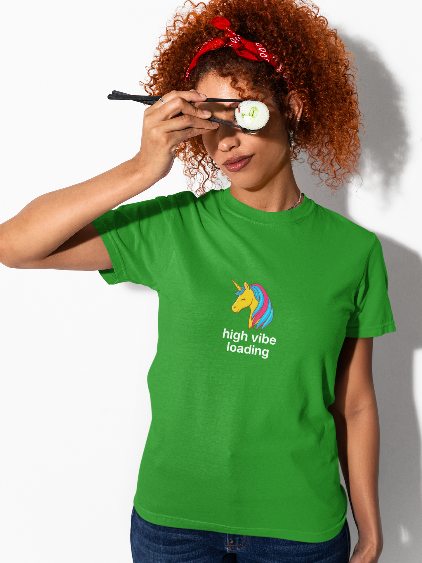 High Vibes Loading | Unisex Classic Crew T-Shirt | Healing Collection