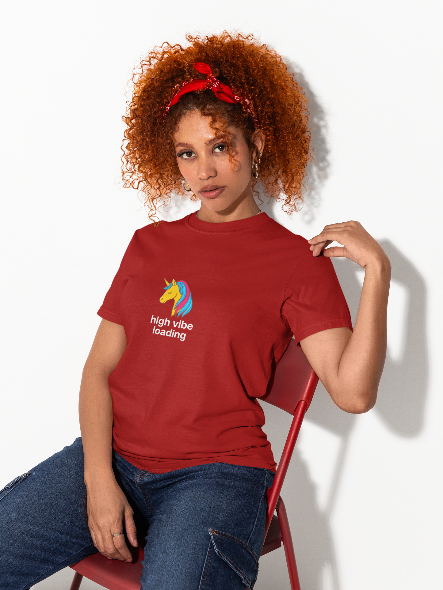 High Vibes Loading | Unisex Classic Crew T-Shirt | Healing Collection