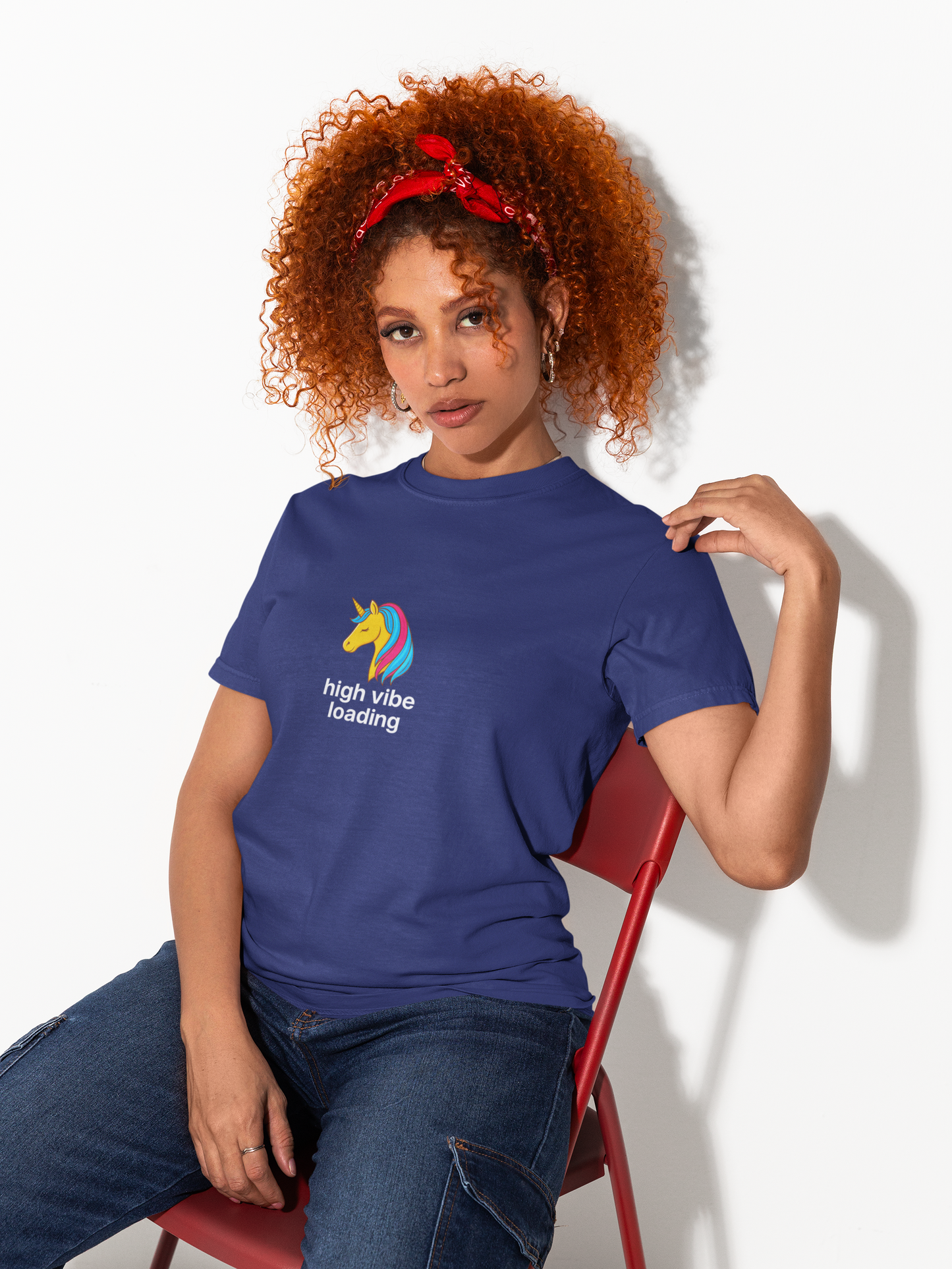 High Vibes Loading | Unisex Classic Crew T-Shirt | Healing Collection