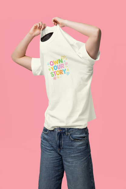 Own your story | Unisex Terry Oversized T-Shirt | Colour Escape