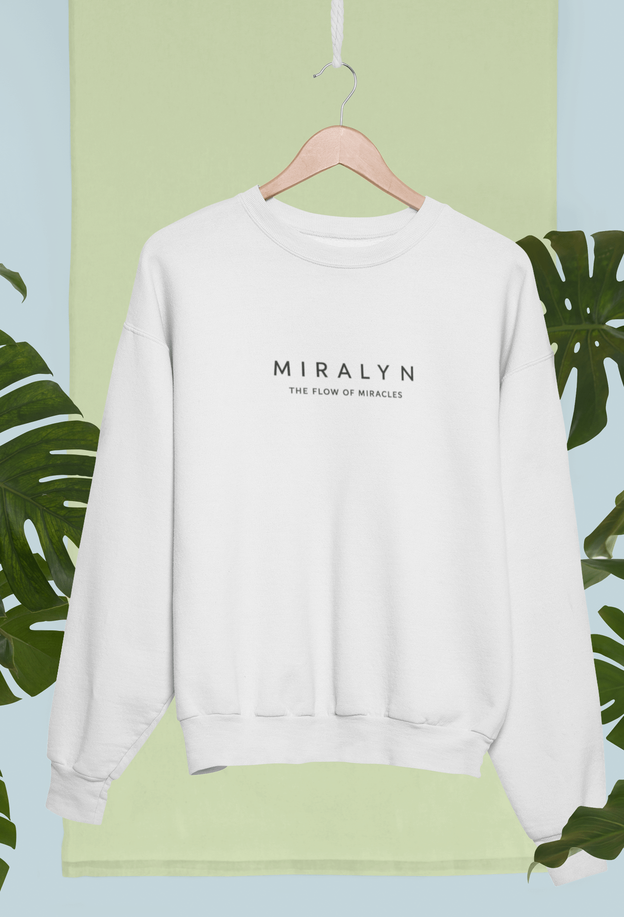 Miralyn | Flow of Miracles | Unisex Sweatshirt | Echo Collection