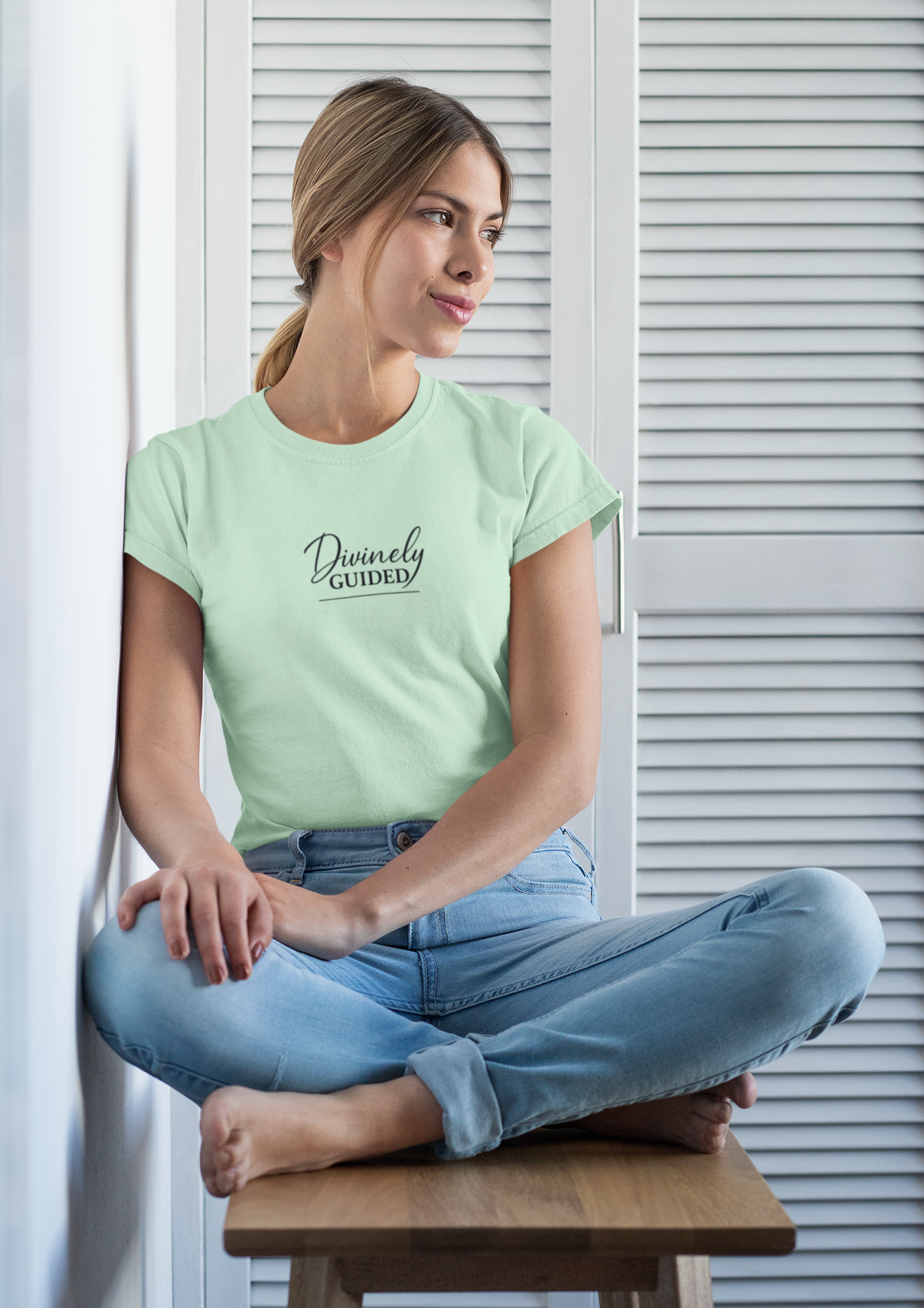 Divinely Guided| Unisex Classic Crew T-Shirt| Healing Escape Collection