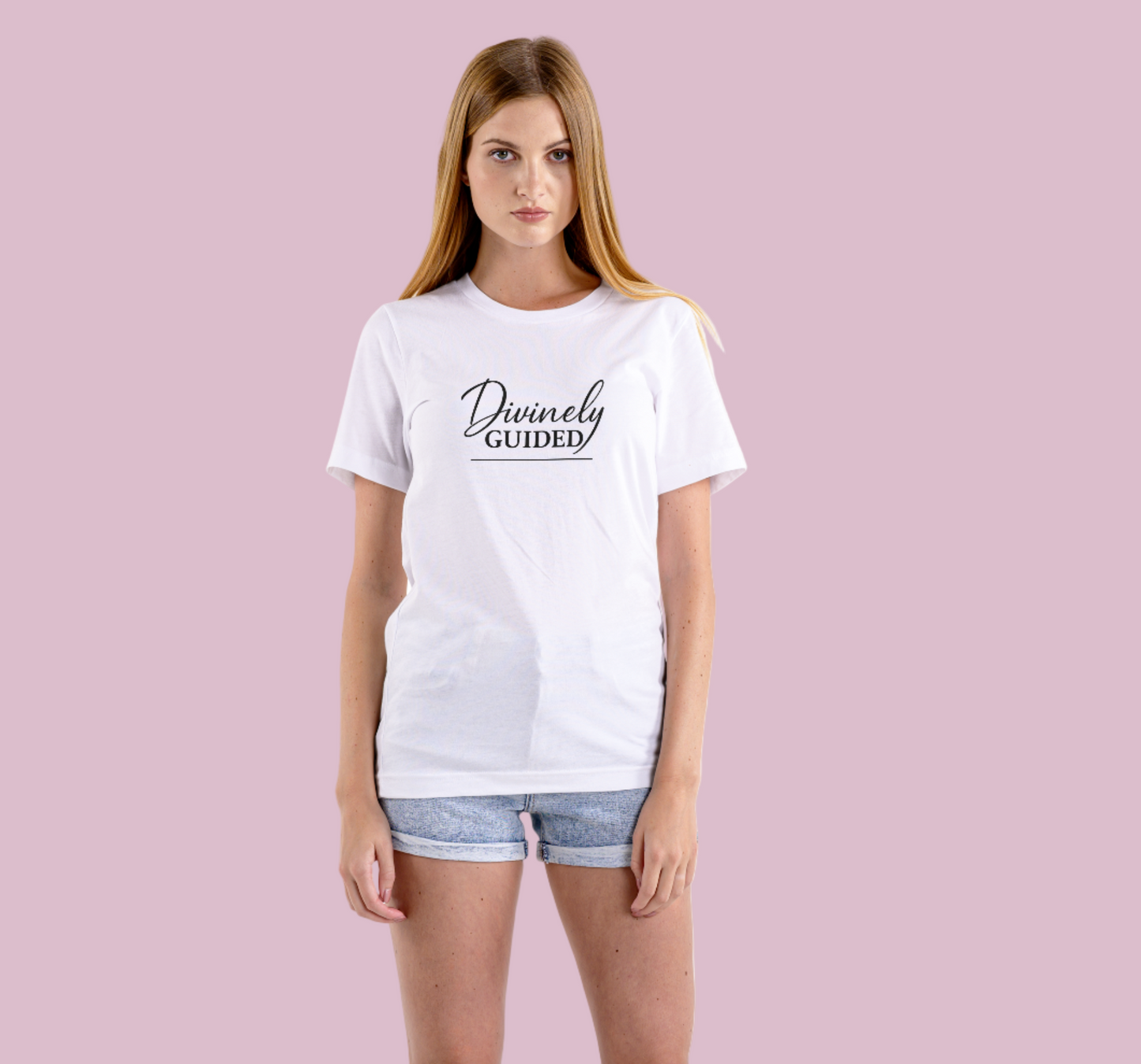 Divinely Guided| Unisex Classic Crew T-Shirt| Healing Escape Collection