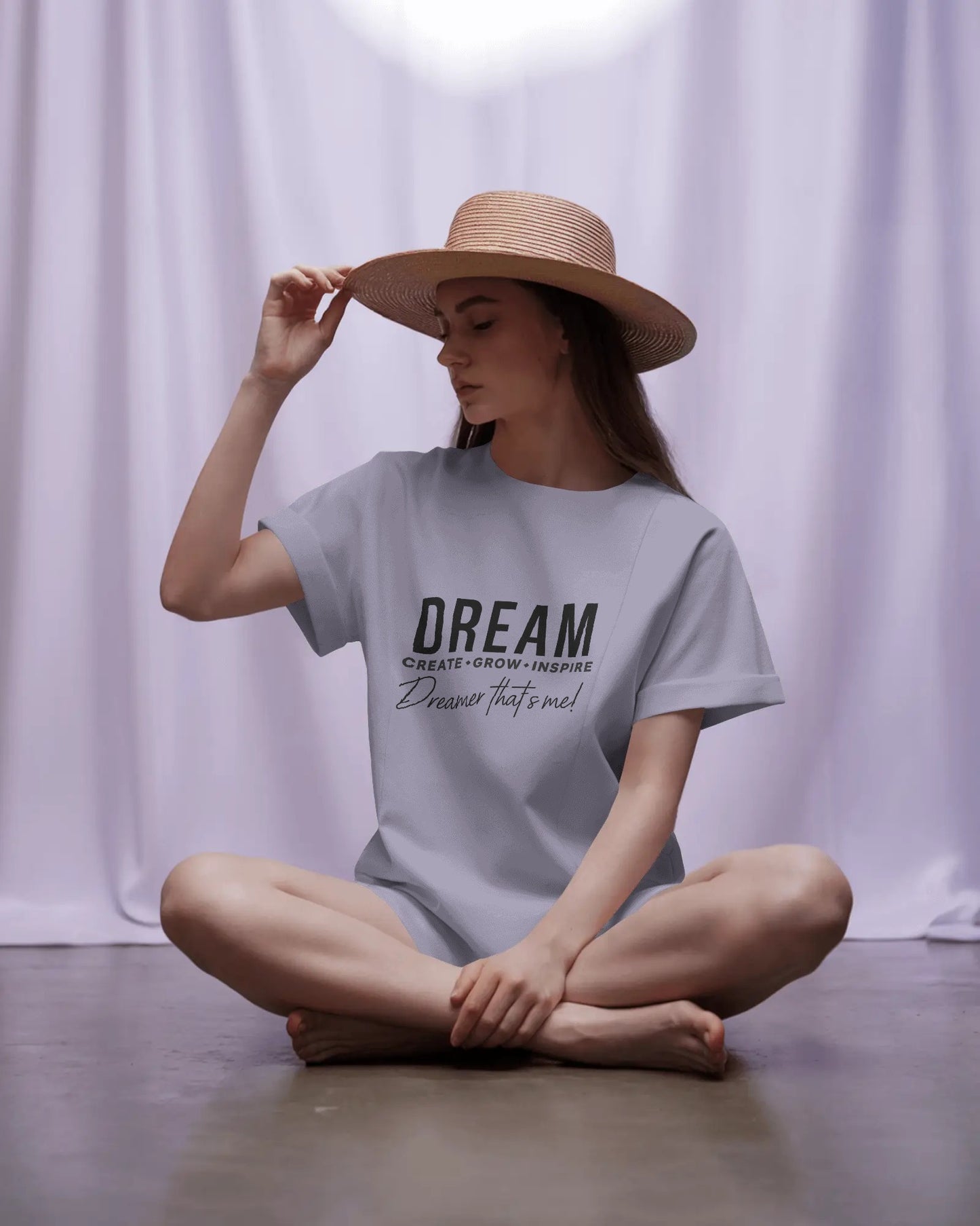 Dream | create grow inspire| Unisex Oversized Classic T-Shirt| Wander Escape Collection