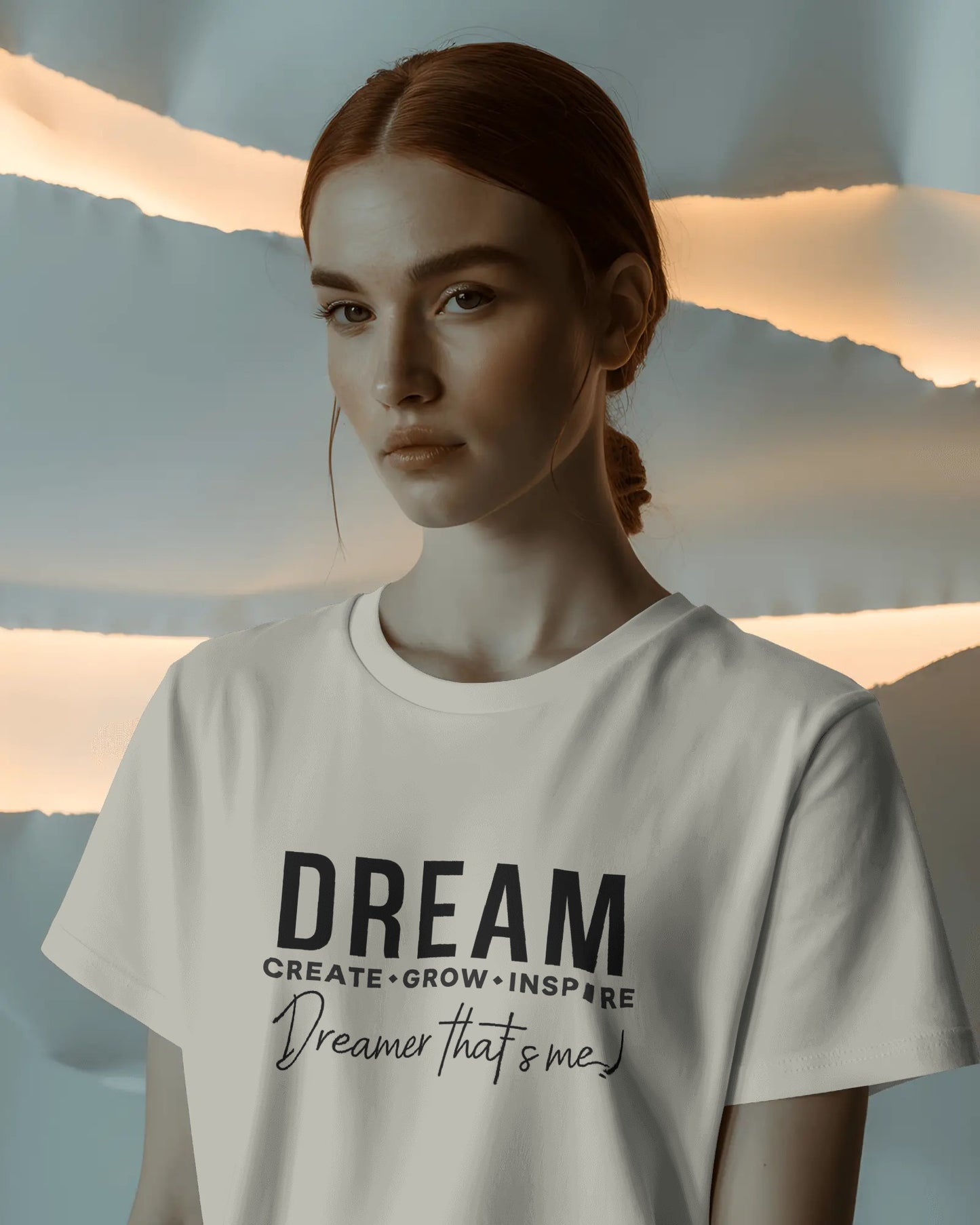 Dream | create grow inspire| Unisex Oversized Classic T-Shirt| Wander Escape Collection