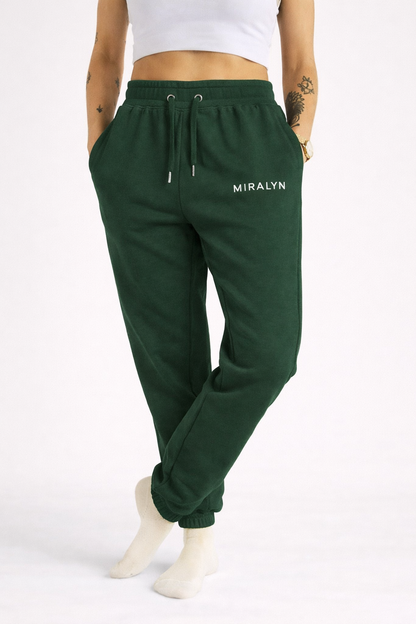 Classic Comfort Unisex Joggers | Quiet Motion Collection | Olive Depth Green