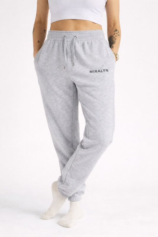 Classic Comfort Unisex Joggers | Quiet Motion Collection | Grey Melange