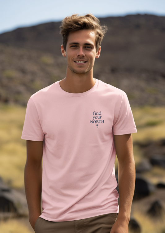 Find Your North |Unisex Classic Crew T-Shirt| Corner Notes Collection