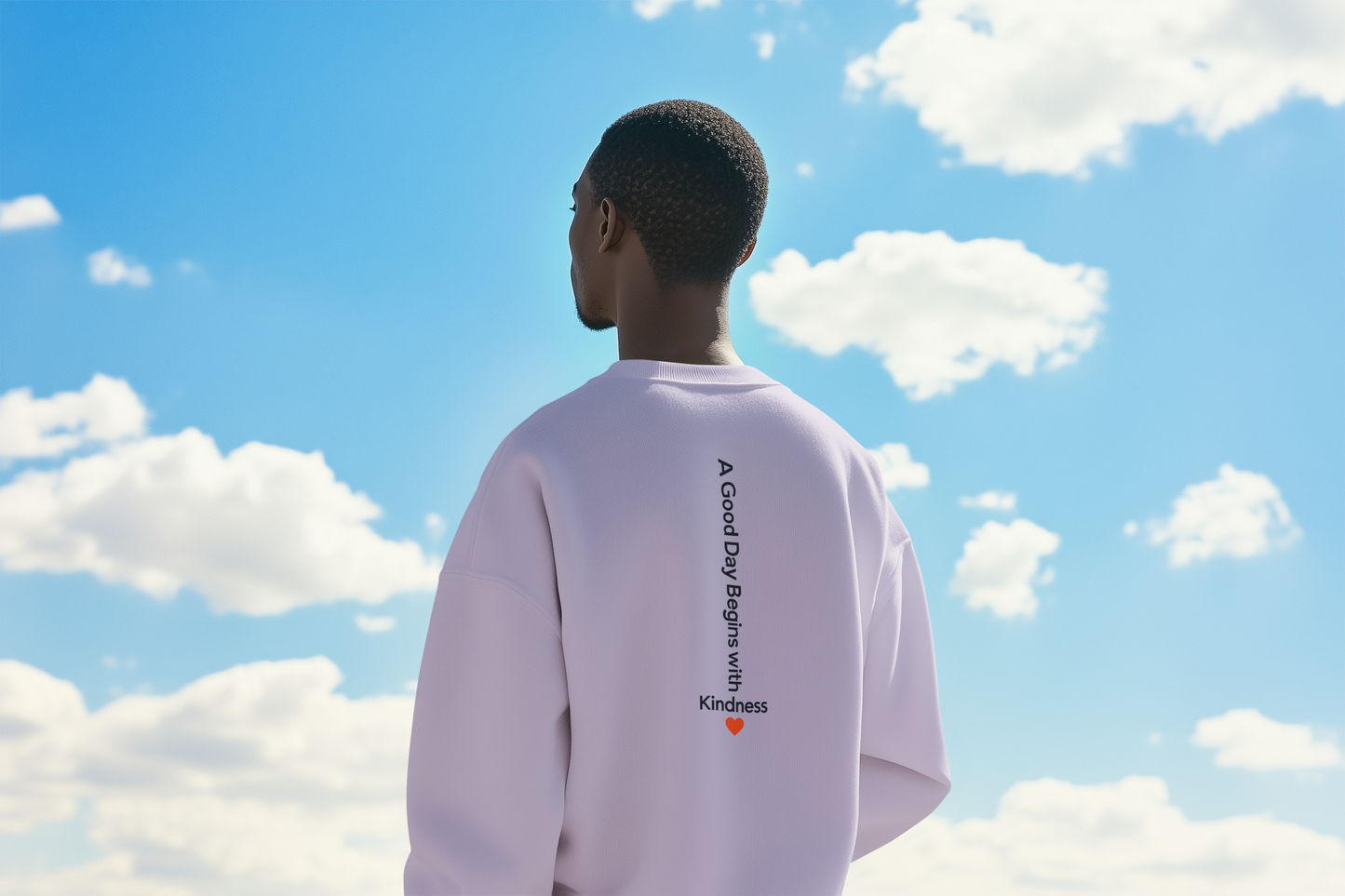 A Good Day begins with Kindness |Unisex Sweatshirt| Echo Collection