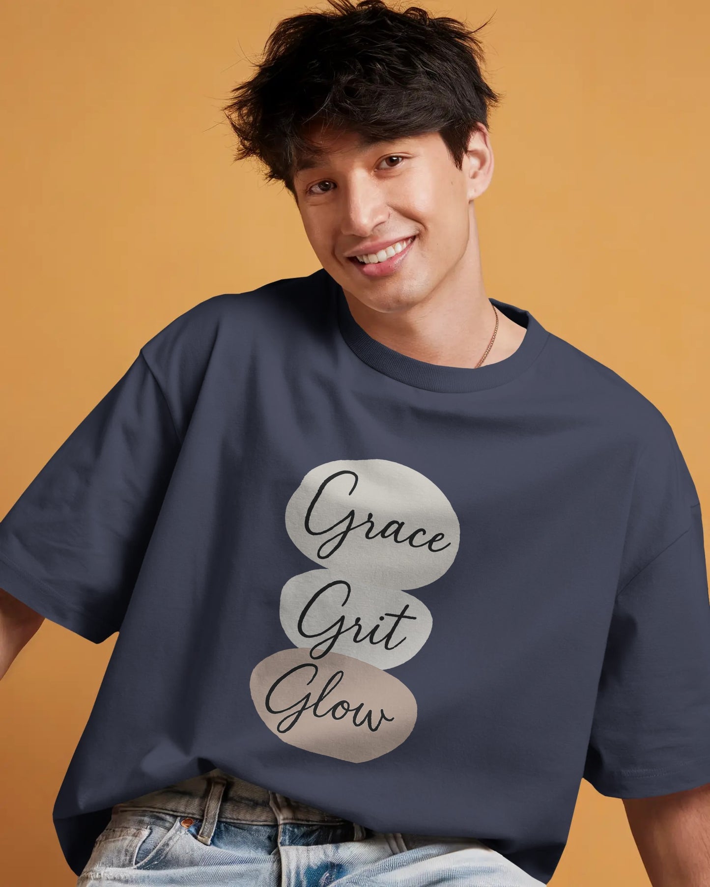 Grace Grit Glory |Unisex Elevated Premium Cotton T-Shirt| Lumina Collection