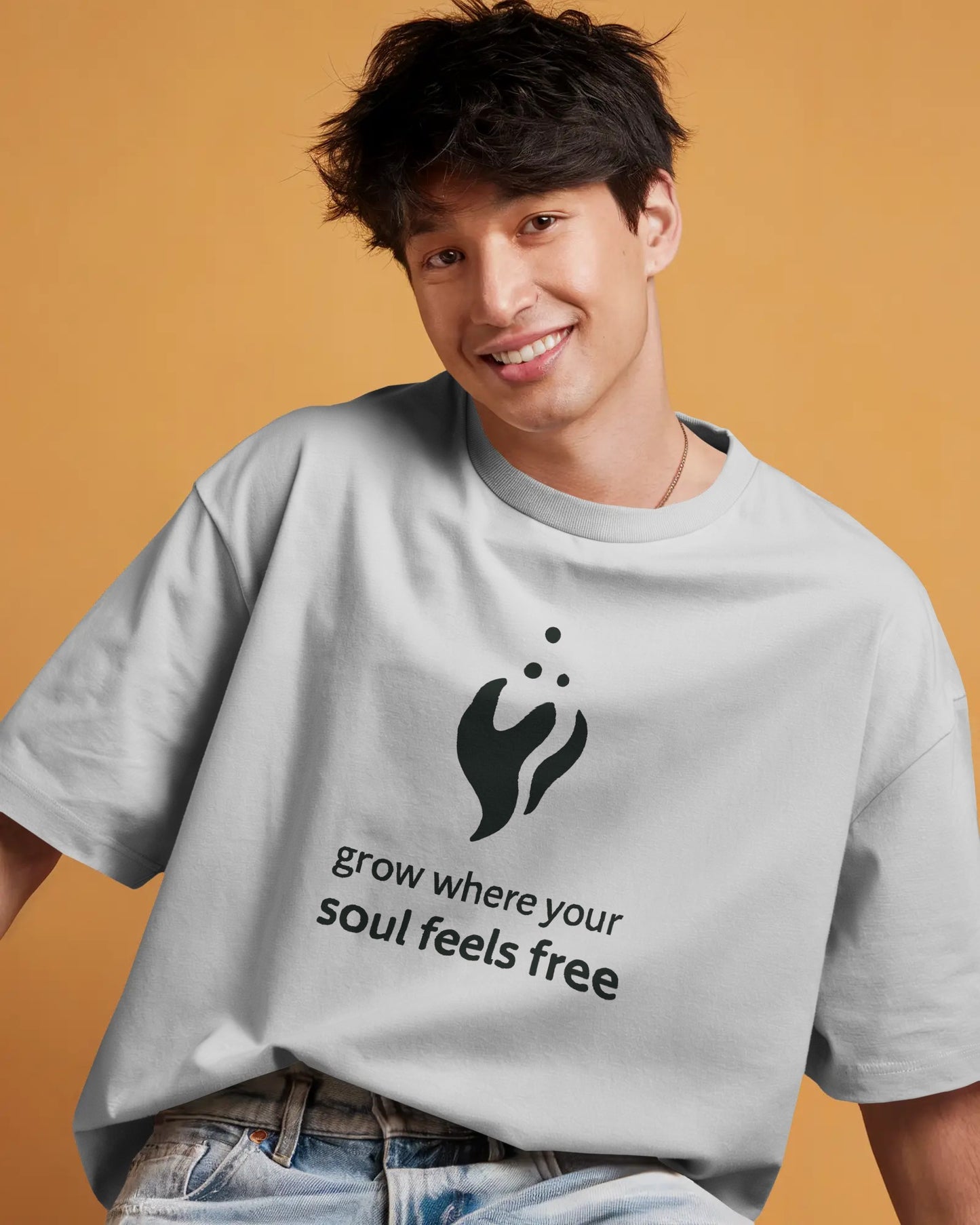 Grow Where Your Soul Feels Free | Unisex Elevated Premium Cotton T-Shirt| Lumina Collection