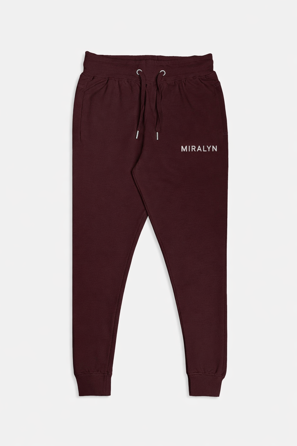 Classic Comfort Unisex Joggers | Quiet Motion Collection | Plum Ember Maroon