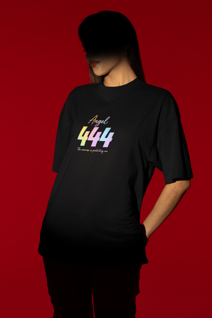 Angel 444 | Unisex Terry Oversized T-Shirt | Colour Escape
