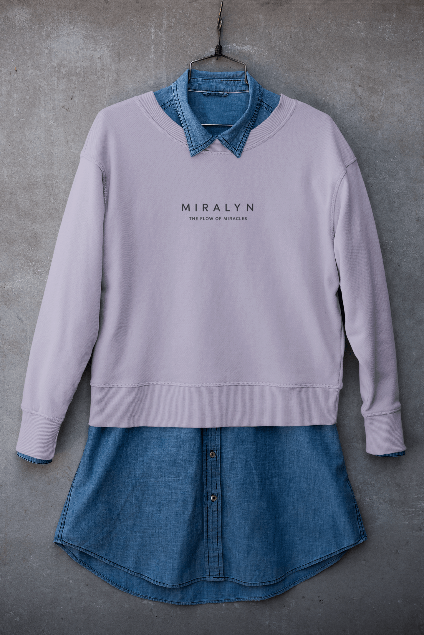 Miralyn | Flow of Miracles | Unisex Sweatshirt | Echo Collection