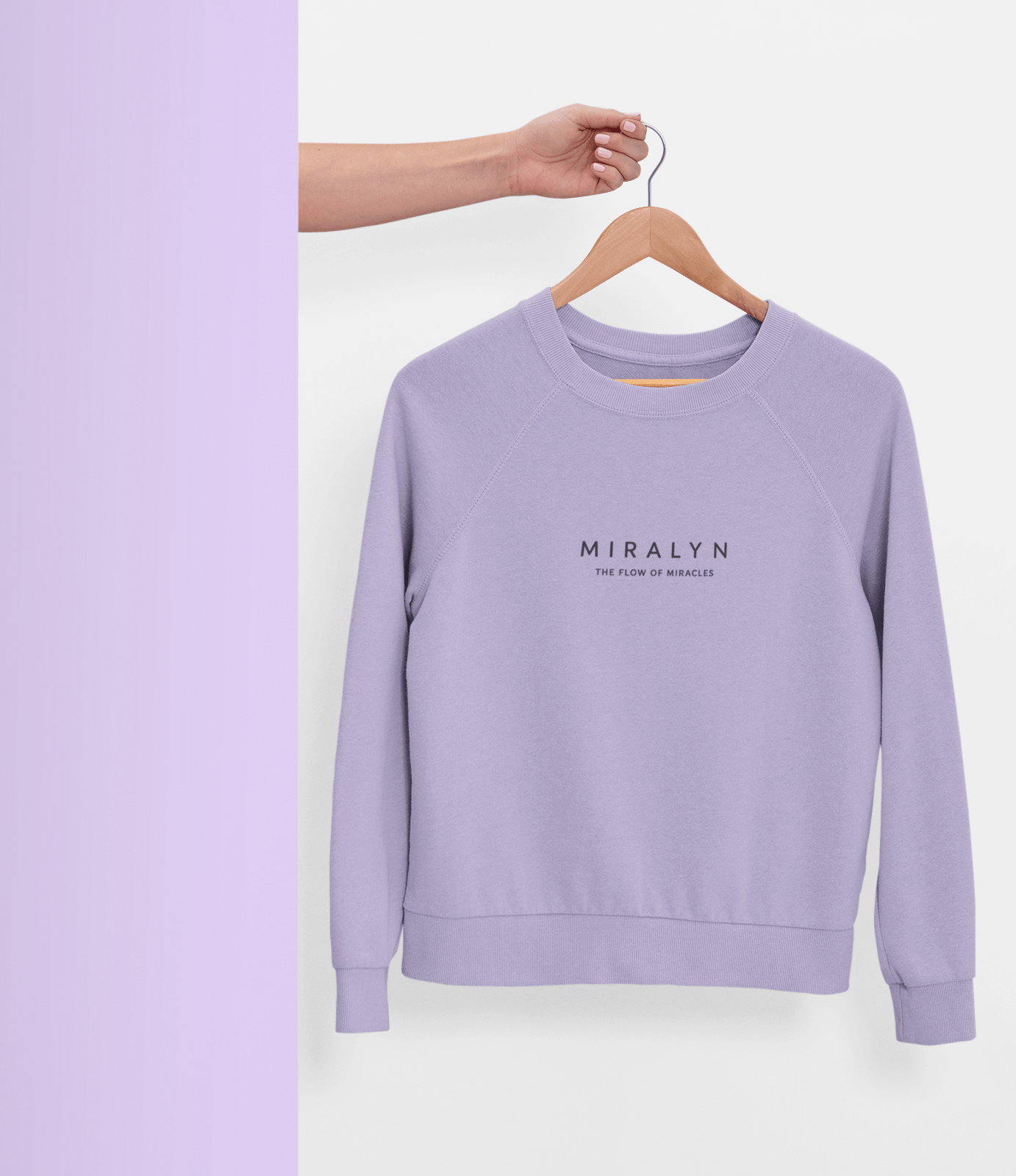 Miralyn | Flow of Miracles | Unisex Sweatshirt | Echo Collection