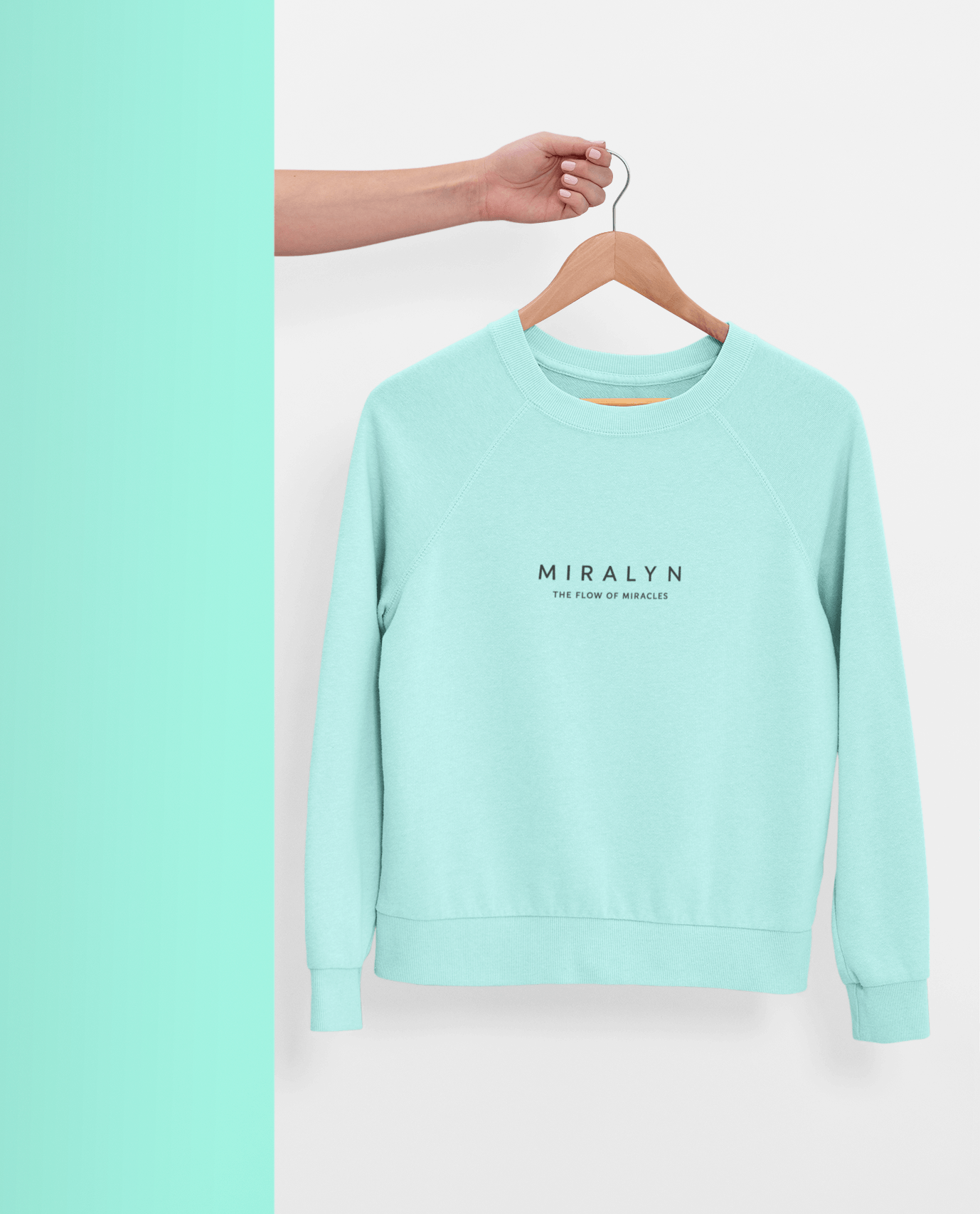 Miralyn | Flow of Miracles | Unisex Sweatshirt | Echo Collection