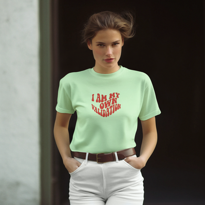 I am my Own Validation | Unisex Terry Oversized T-Shirt | Colour Escape