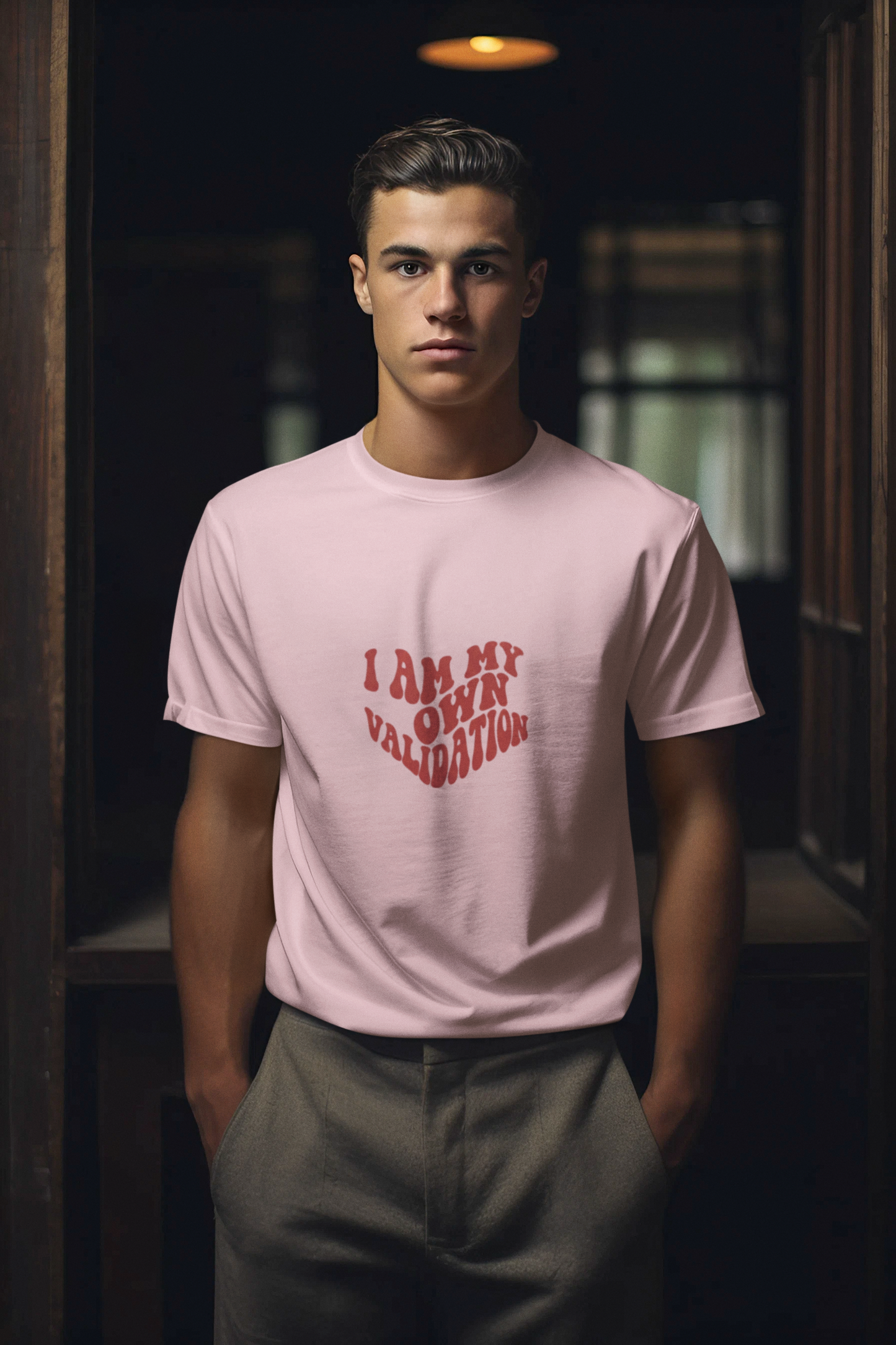 I am my Own Validation | Unisex Terry Oversized T-Shirt | Colour Escape