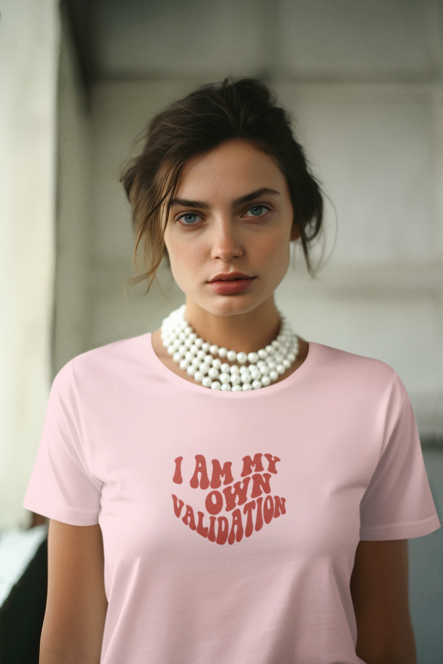 I am my Own Validation | Unisex Terry Oversized T-Shirt | Colour Escape