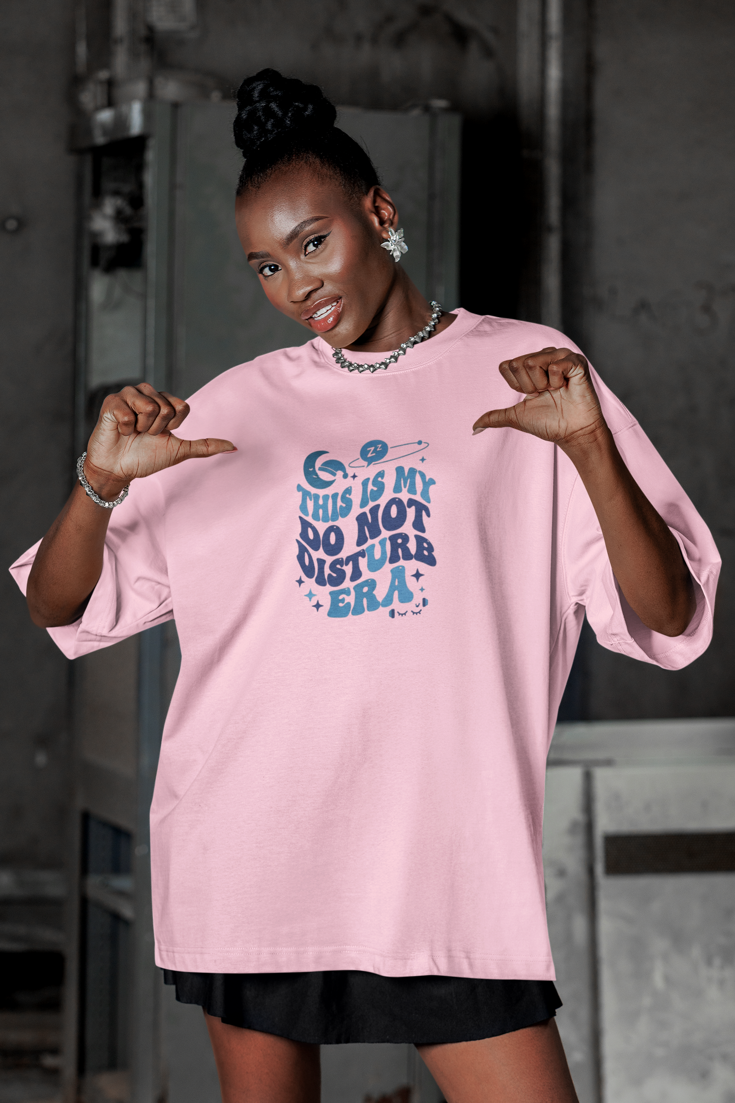This is my do not Disturb Era | Unisex Terry Oversized T-Shirt| Colour Escape