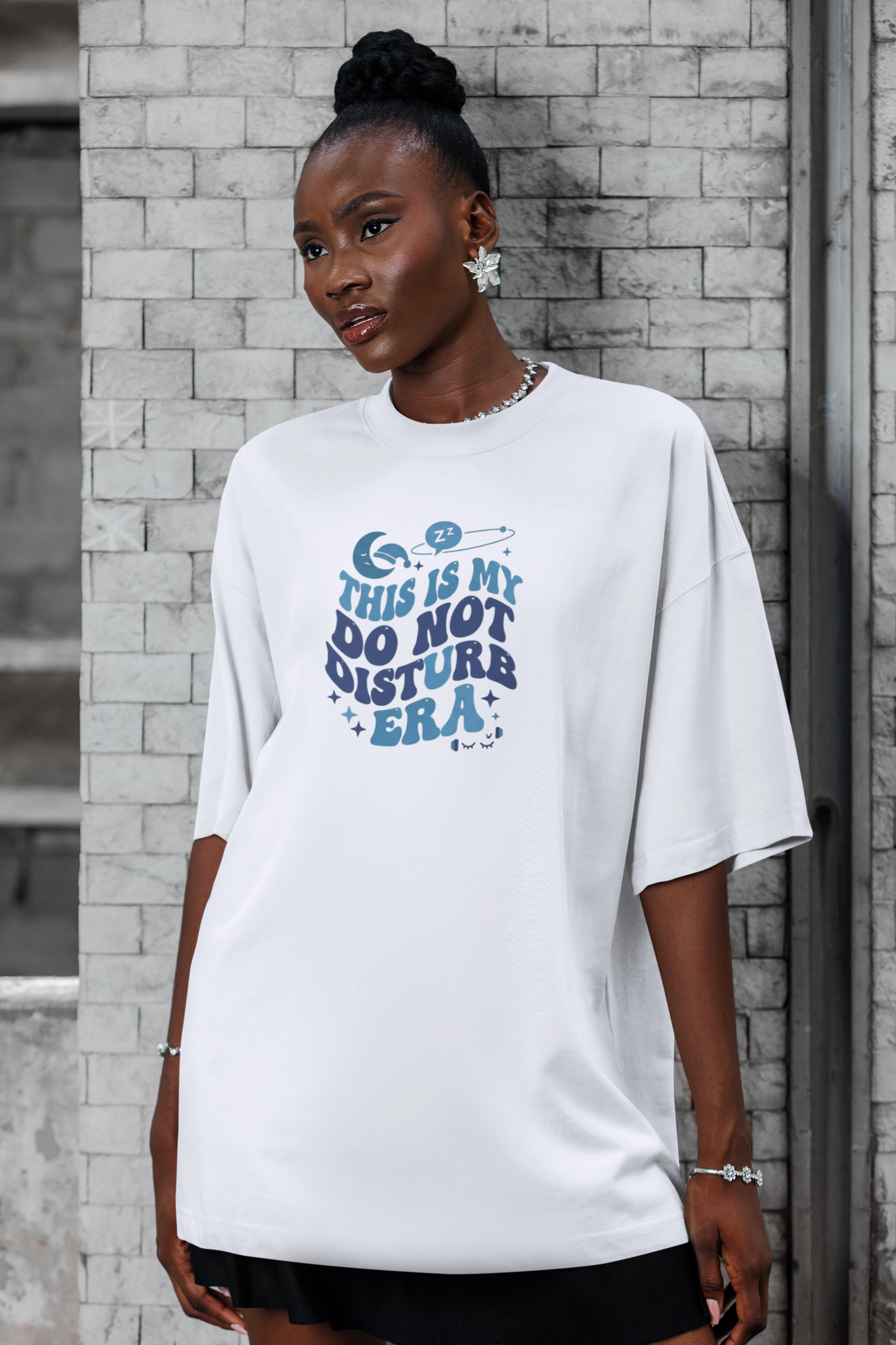 This is my do not Disturb Era | Unisex Terry Oversized T-Shirt| Colour Escape