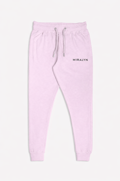 Classic Comfort Unisex Joggers | Quiet Motion Collection | Soft Petal Pink