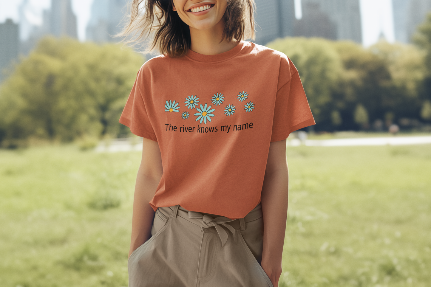 The River Knows My Name| Unisex Oversized Classic T-Shirt| Wander Escape Collection