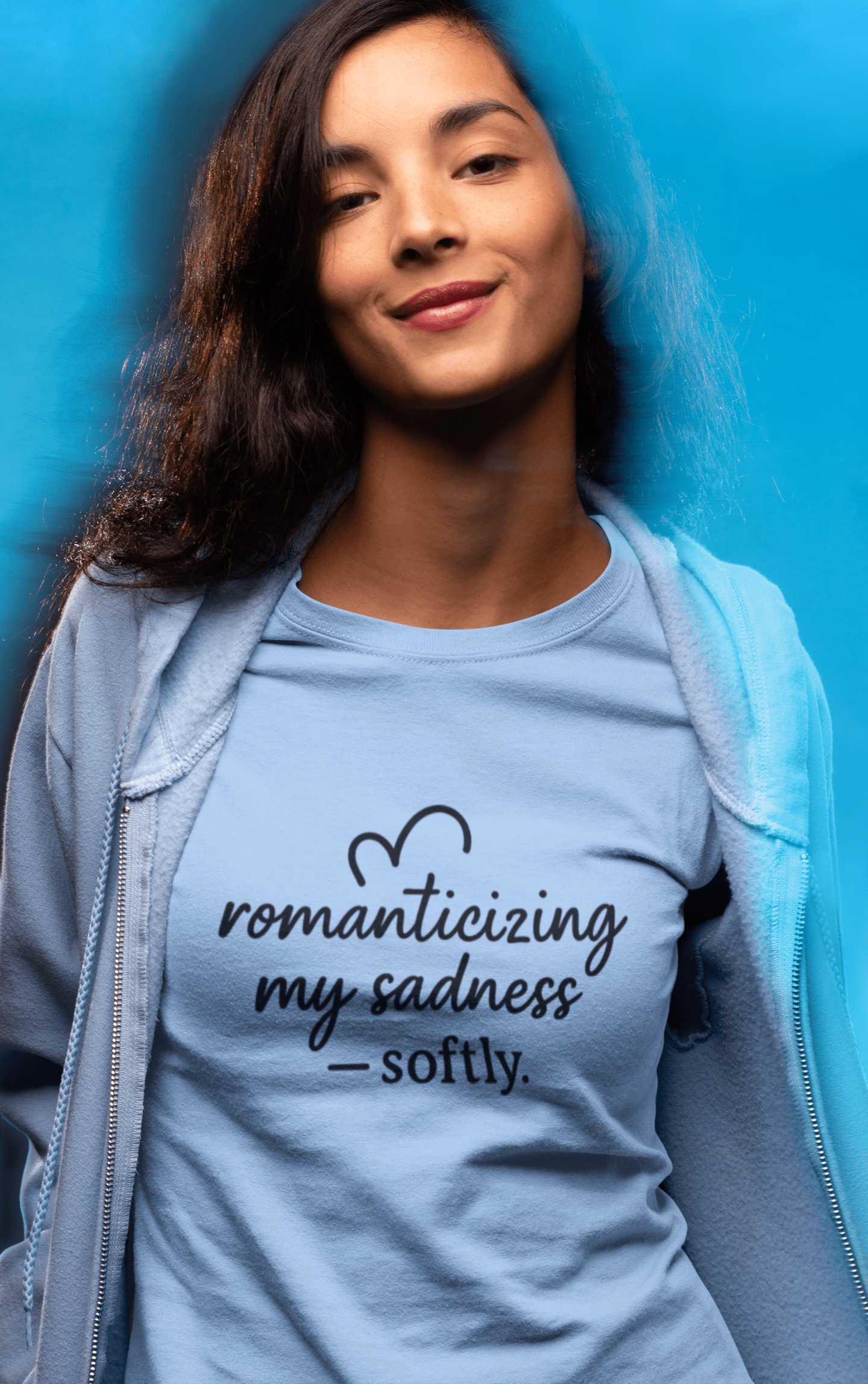romanticise_sadness_softly_female_model_front_baby_blue