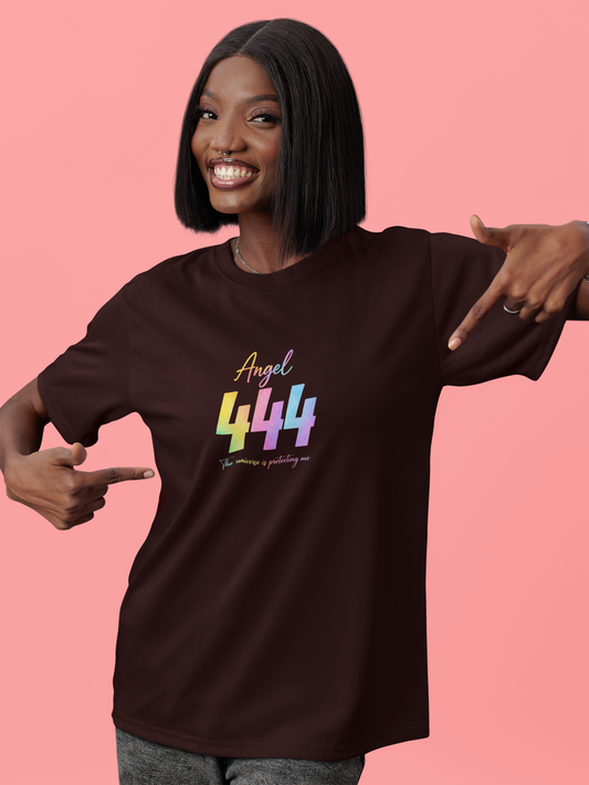 Angel 444 | Unisex Terry Oversized T-Shirt | Colour Escape