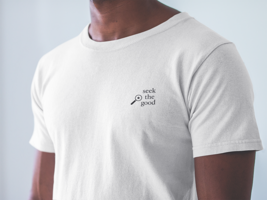 Seek The Good |Unisex Classic Crew T-Shirt| Corner Notes Collection