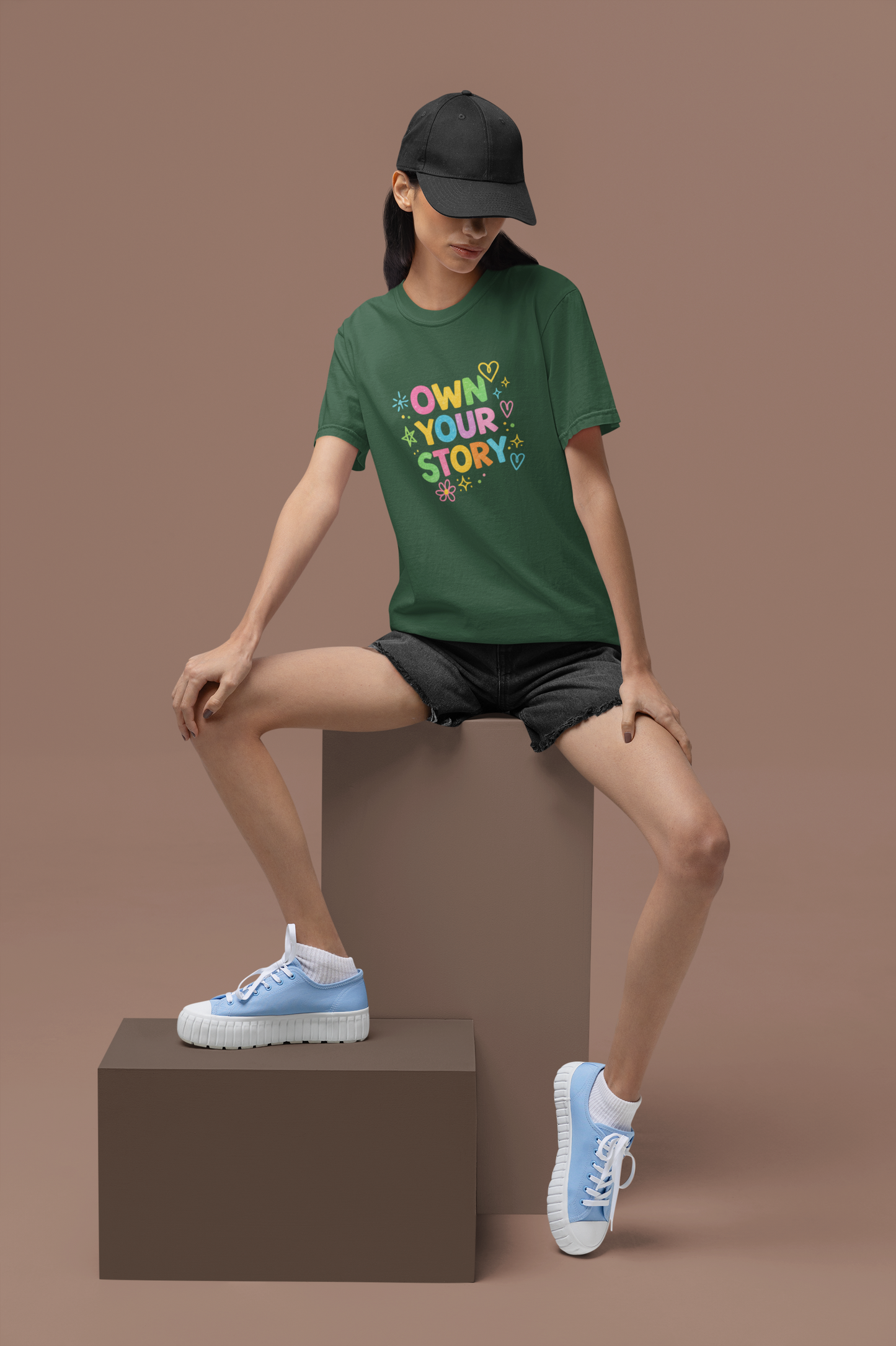 Own your story | Unisex Terry Oversized T-Shirt | Colour Escape