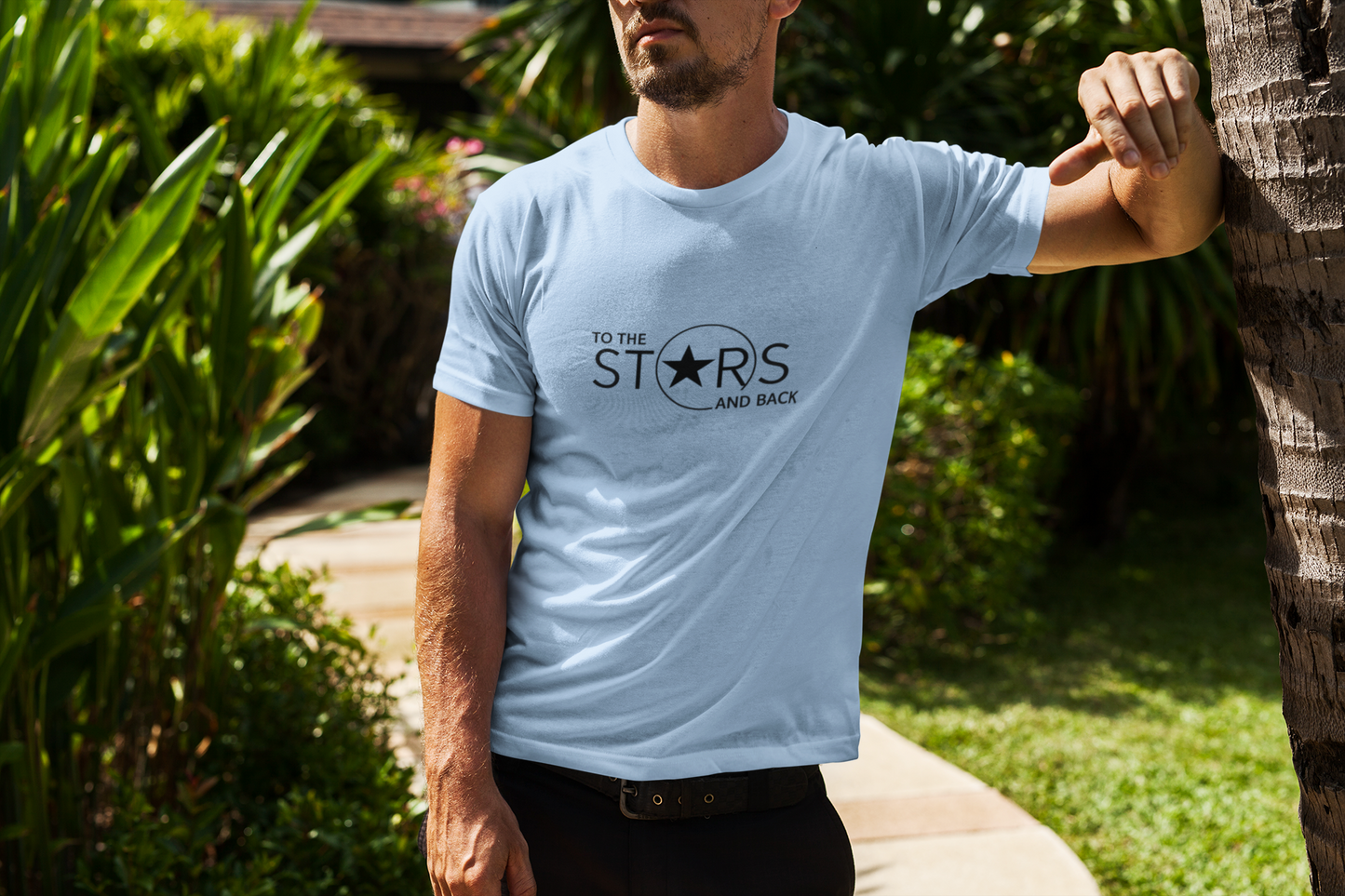 To The Stars And Back |Unisex Classic Crew T-Shirt| Healing Escape Collection