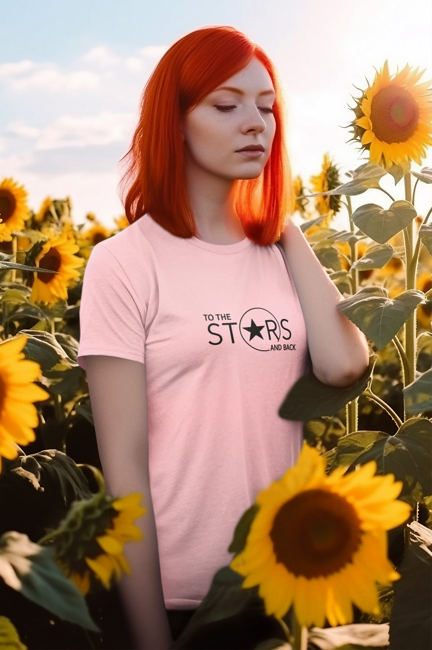 To The Stars And Back |Unisex Classic Crew T-Shirt| Healing Escape Collection