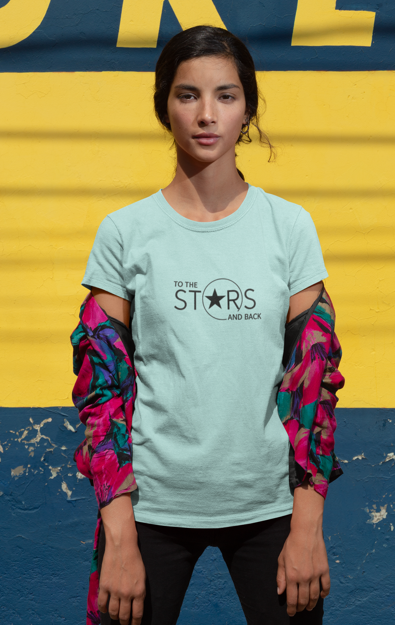 To The Stars And Back |Unisex Classic Crew T-Shirt| Healing Escape Collection